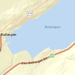 Ballangen Street Map