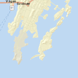 Svolvær Street Map