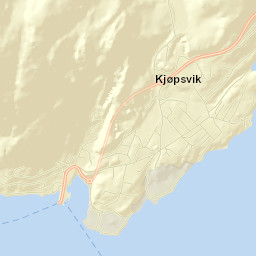 Tysfjord Street Map
