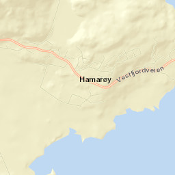 Hamarøy Street Map