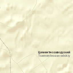 Tsementnozavodskiy Street Map