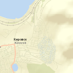 Kirovsk Street Map