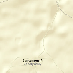 Zapolyarnyy Street Map