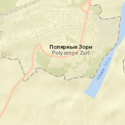 Polyarnyye Zori Street Map