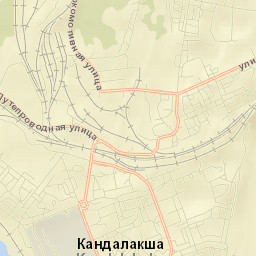 Kandalaksha Street Map