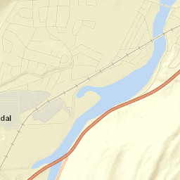 Saltdal Street Map