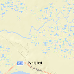Pyhäjärvi Street Map