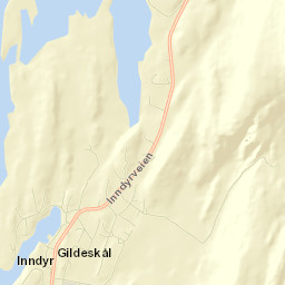 Gildeskål Street Map