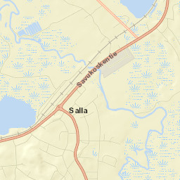 Salla Street Map