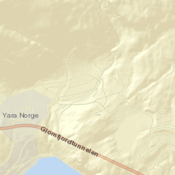 Glomfjord Street Map