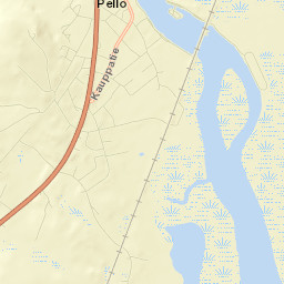 Pello Street Map