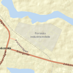 Jokkmokk Street Map