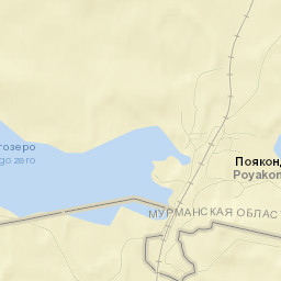Poyakonda Street Map
