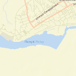 Salekhard Street Map