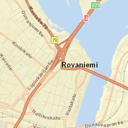 Rovaniemi Street Map