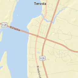 Tervola Street Map