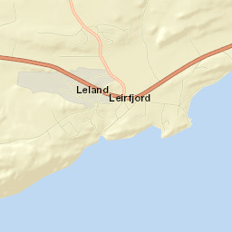 Leland Street Map