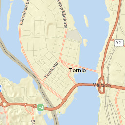 Tornio Street Map