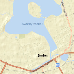 Boden Street Map