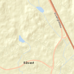Sävast Street Map