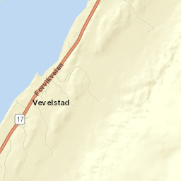 Vevelstad Street Map