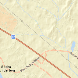 Södra Sunderbyn Street Map