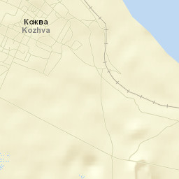 Kozhva Street Map