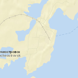 Rabocheostrovsk Street Map