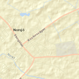 Norsjö Street Map