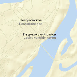 Leshukonskoye Street Map