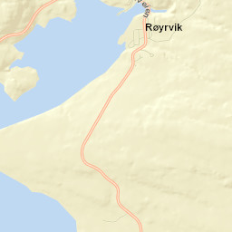 Røyrvik Street Map