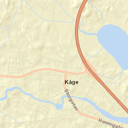 Kåge Street Map