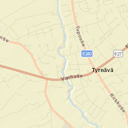 Tyrnävä Street Map