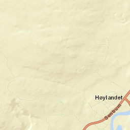 Høylandet Street Map