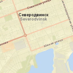 Severodvinsk Street Map
