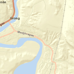 Grong Street Map