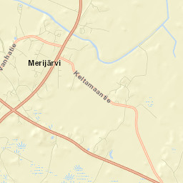 Merijärvi Street Map
