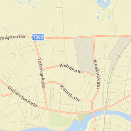 Oulainen Street Map