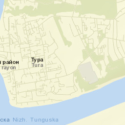 Tura Street Map