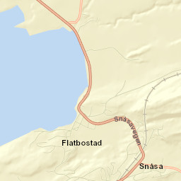 Snåase - Snåsa Street Map