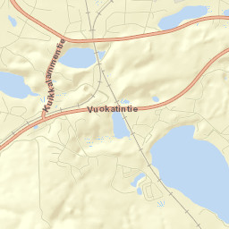Vuokatti Street Map