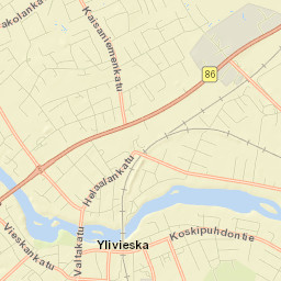 Ylivieska Street Map