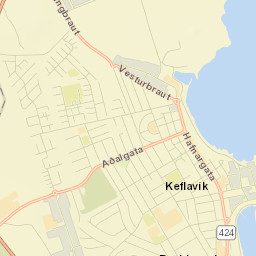 Keflavík Street Map
