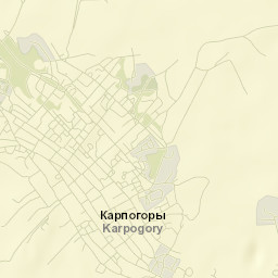 Karpogory Street Map