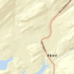 Åfjord Street Map
