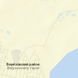 Berëzovo Street Map