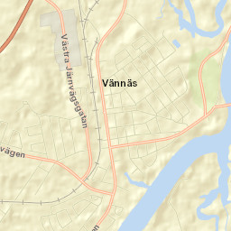 Vännäs Street Map