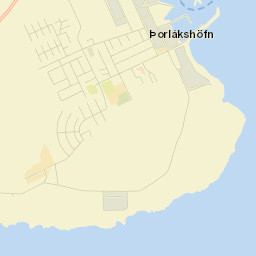 Þorlákshöfn Street Map