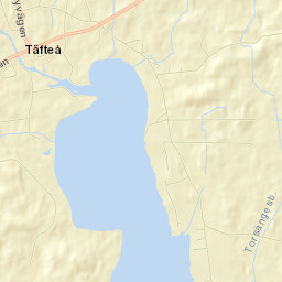 Täfteå Street Map