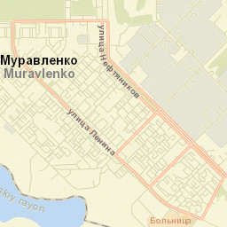 Muravlenko Street Map